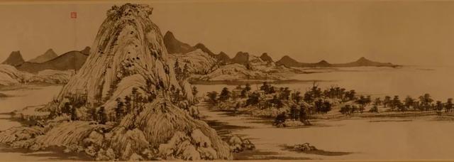《富春山居图》局部