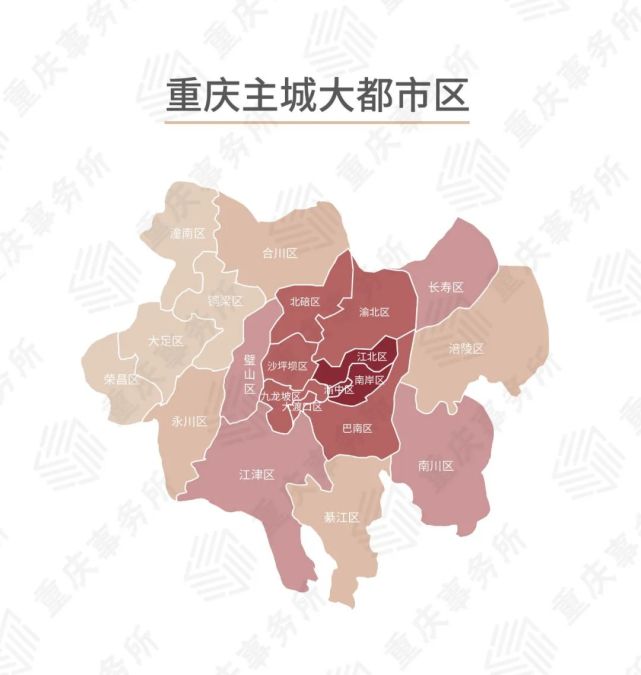 超级重庆新版图:2.87万平方公里主城,两个千万级城市