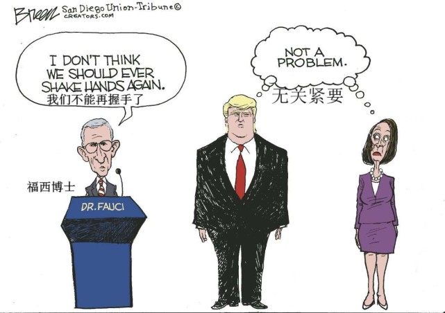news & world report,简称美新周刊)上的几幅漫画,讽刺了他领导下的