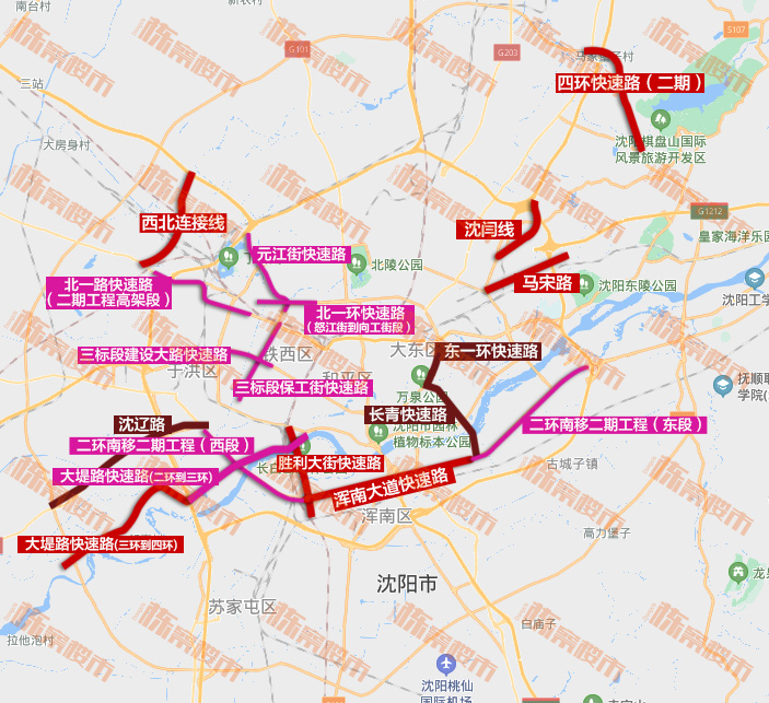 2020沈阳路网再升级,住在这些板块的市民将受益