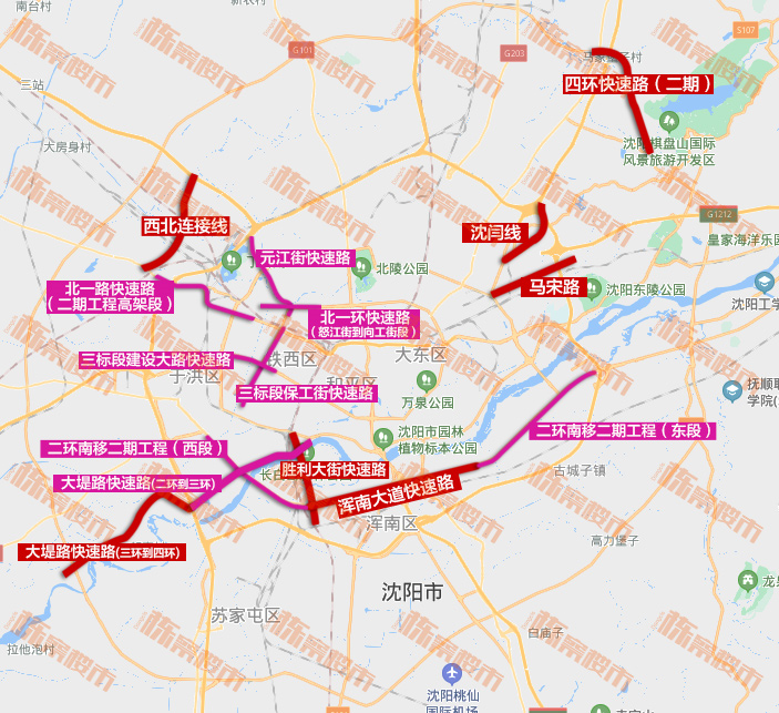 2020沈阳路网再升级住在这些板块的市民将受益