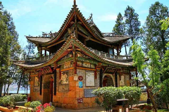 大理3a级罗荃半岛景区千年的洱海4大名阁之天镜阁5大风景尽收眼底