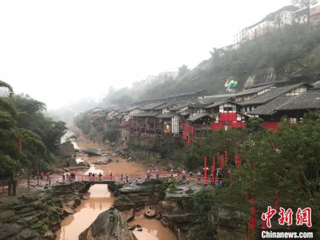 图为重庆市江津区的中山古镇美景. 钟旖 摄