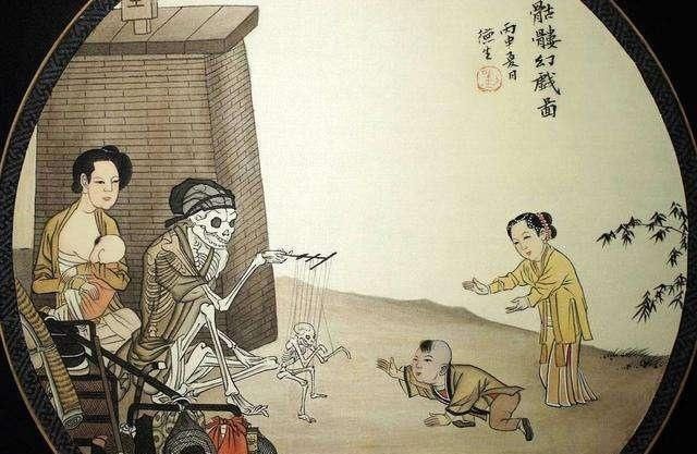南宋一幅鬼画内容诡异在故宫沉睡多年无人看懂其含义