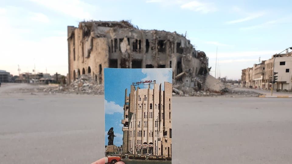 太惨!伊拉克人对比摩苏尔战争前后的景象,美丽城市已没当年模样