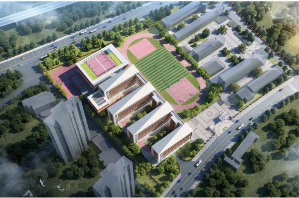 扩建后的禾山中学不仅扩大了规模,小学36班,初中48班,校内还将增加