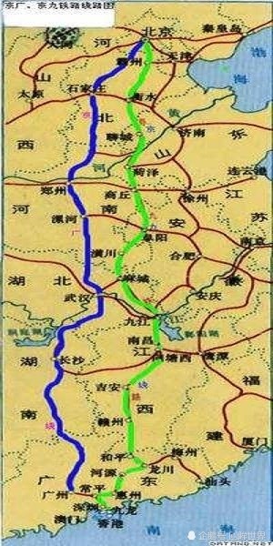 京九铁路为什么要避开湖南,绕道江西,让湖南人有点不明白
