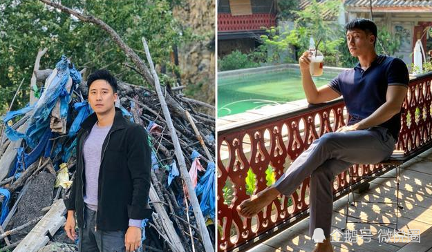 爱游泳的时尚潮男颜值身材均在线，胸肌饱满、腹肌结实，男神啊！