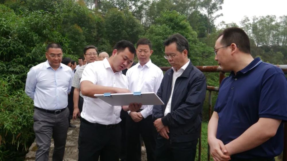 5月14日,内江,泸州两市组成调研组,分别由市政府副市长带队到隆昌市共