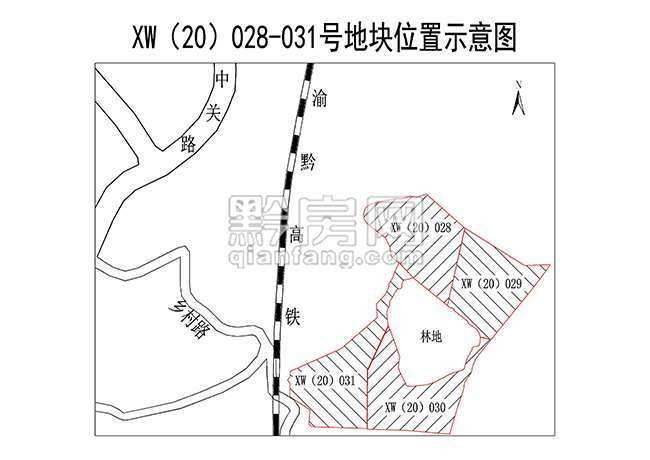 07㎡!贵阳市修文县扎佐镇挂牌出让4宗地块