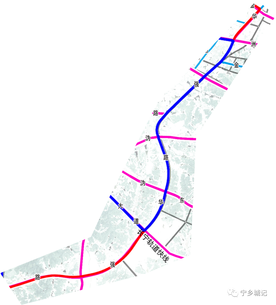 宁乡中心城区路网规划即将公示!九条通道达长沙