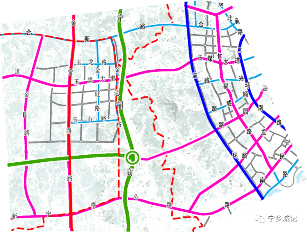 宁乡中心城区路网规划即将公示!九条通道达长沙