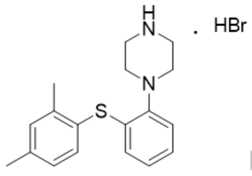 沃替西汀结构式