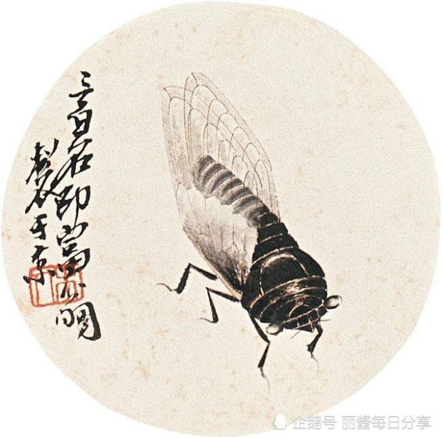 齐白石画了一只"蝉,怎么就价值8个亿?专家:放大后你再细看
