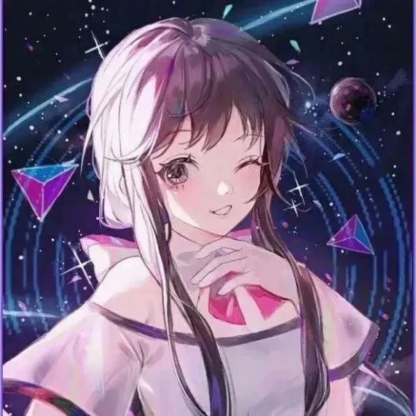 闺蜜头像—要努力,要优秀,要像小星星一样散发光芒