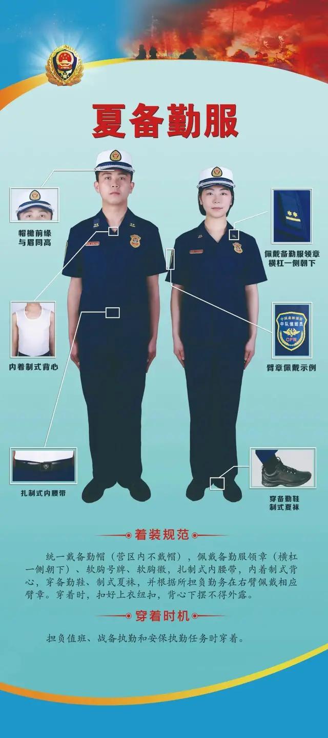 消防救援队伍服装