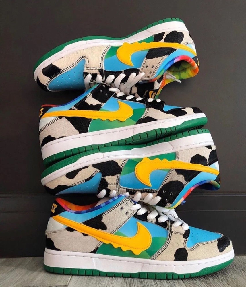 ben&jerry"s x nike sb dunk low 冰淇淋 货号:cu3244-100 发售日期:5