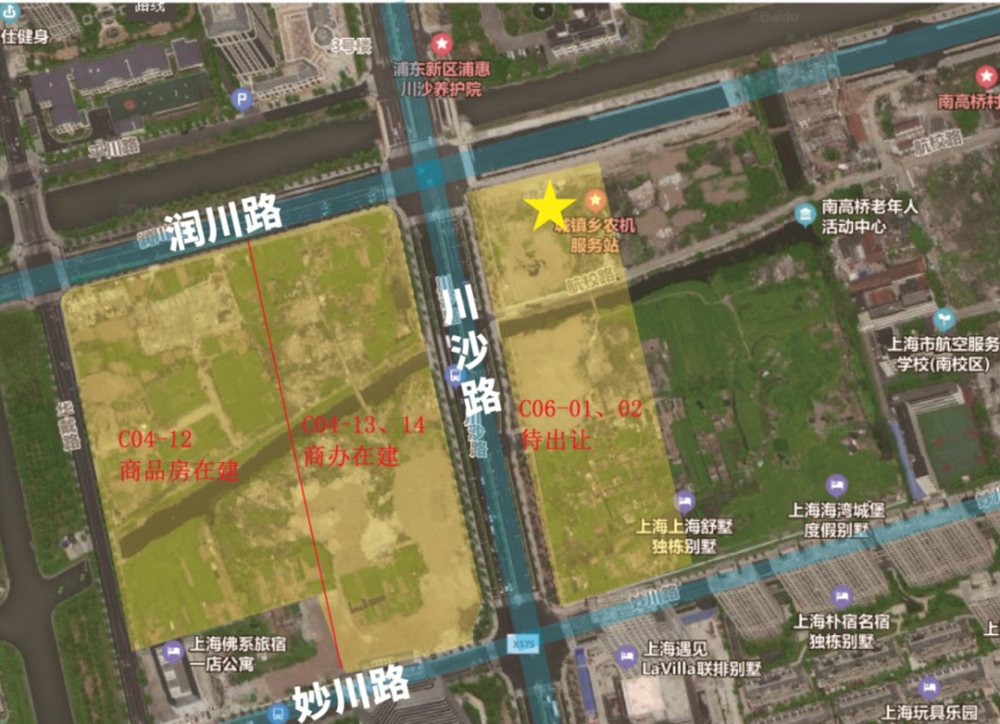 川沙镇2020gdp_浦东新区川沙镇地图(2)
