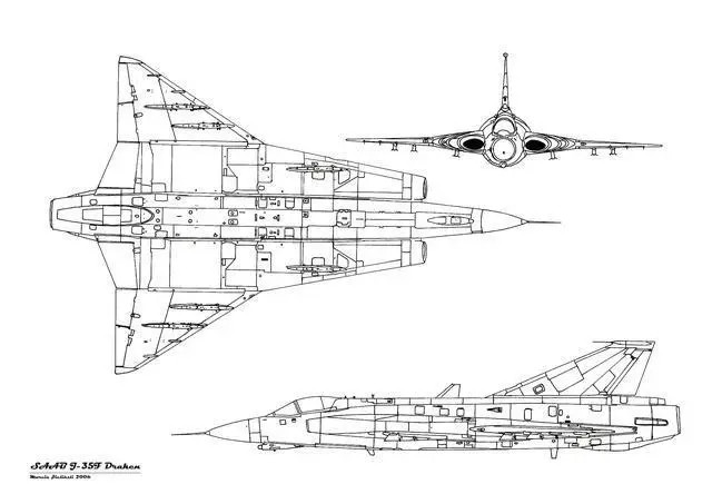瑞典的萨博35战机,外形奇特,采用三角翼布局的优势是什么?