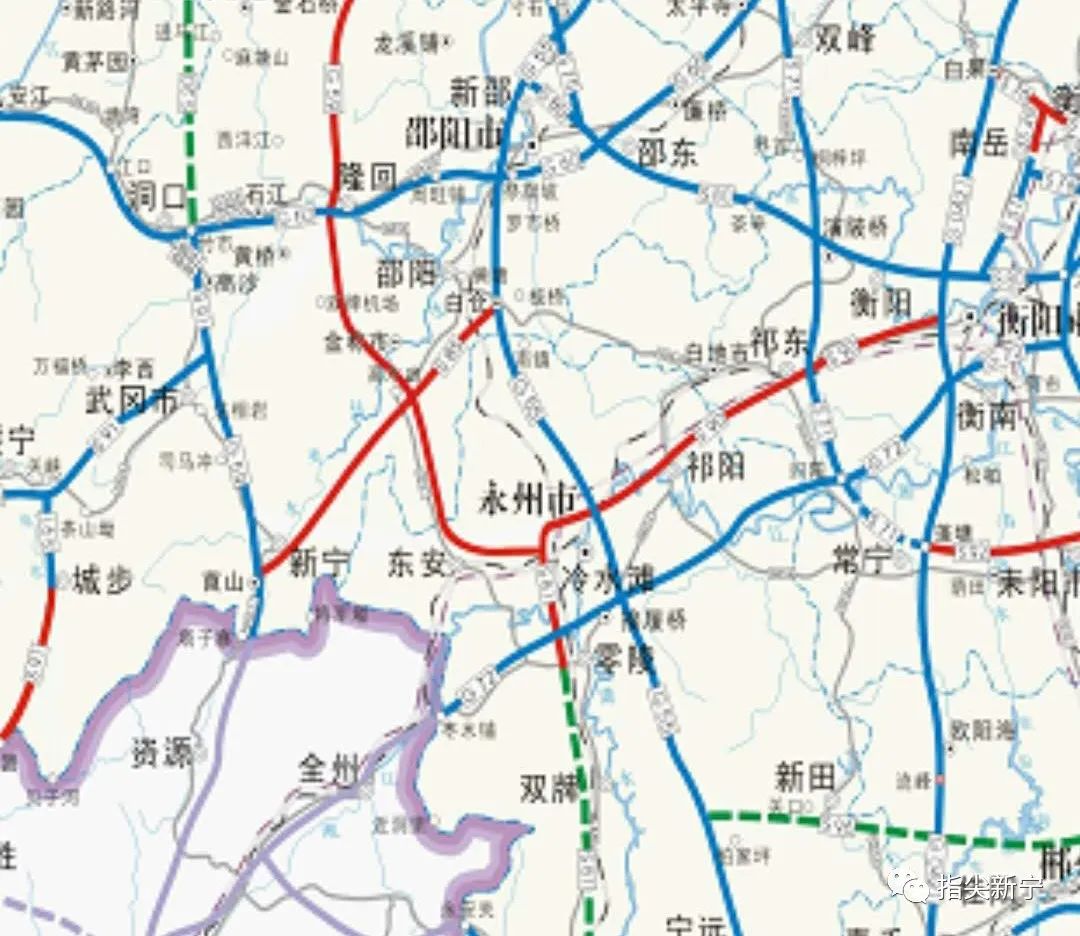 永州至新宁清江桥高速公路:本项目是《湖南省高速公路网规划》(修编)