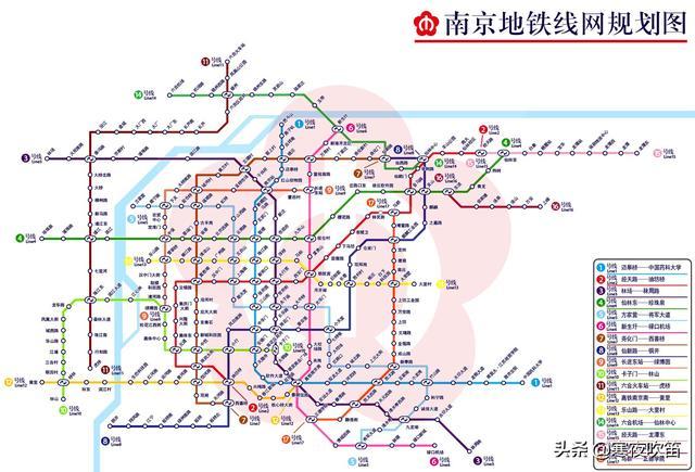 南京8条地铁同时再建,3年内全通车,新一线城市的速度