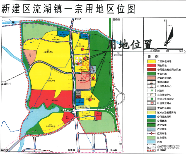 dak2020021 地块位于新建区流湖镇温泉大道东侧,昌樟高速西侧(dak