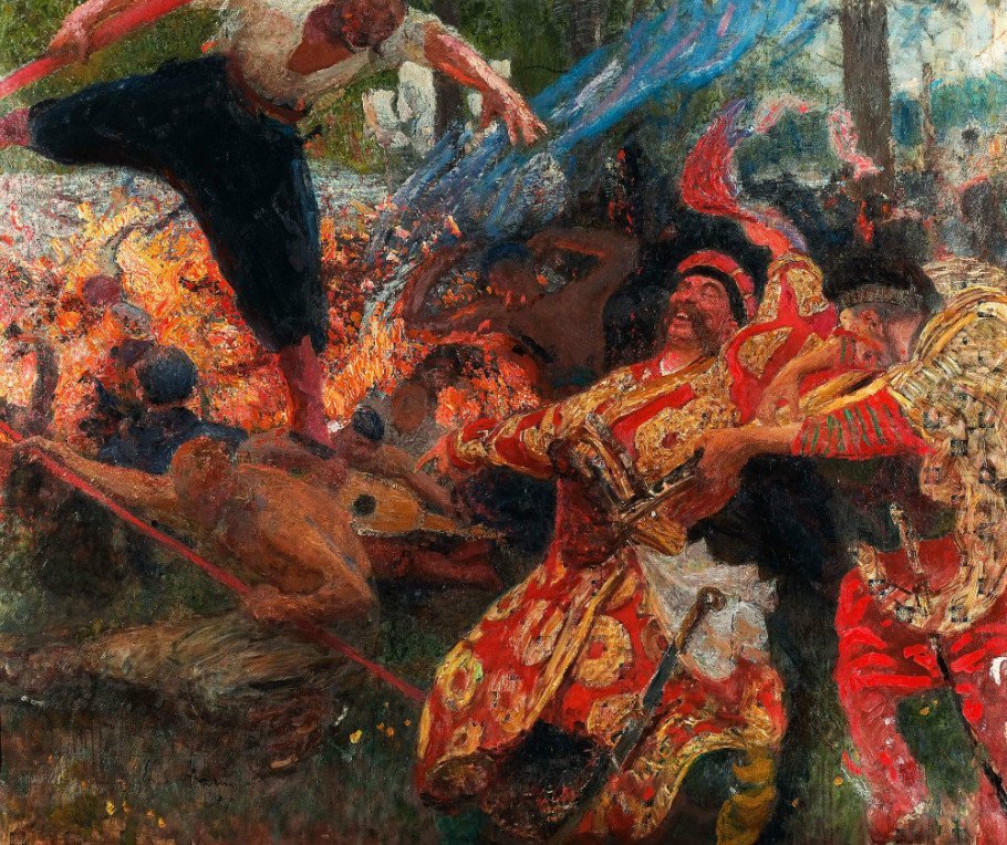 俄罗斯批判现实主义绘画大师,列宾油画作品赏析