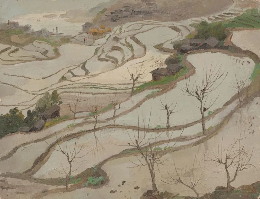 吴冠中油画作品精选