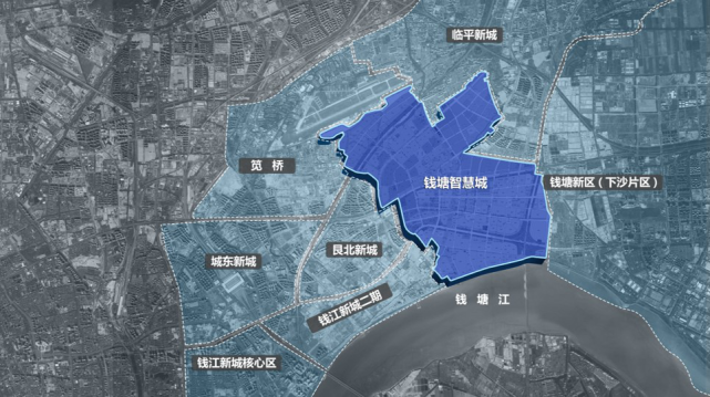 到了2015年,钱塘智慧城开始与未来科技城,青山湖科技城并称"三城".