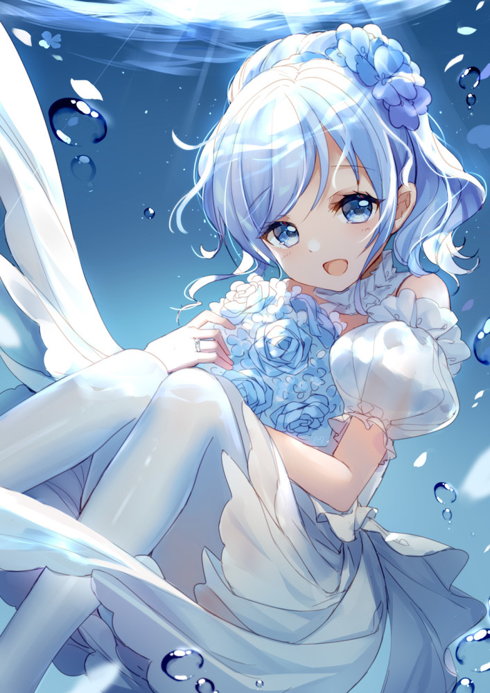 画师bison仓鼠老师细腻的二次元少女插画美图分享