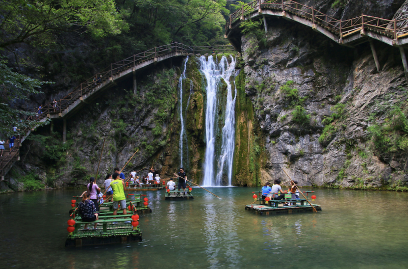 秦岭奇峡,峡谷美景,这个夏天在22℃的金丝峡玩痛快!