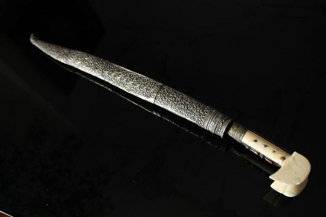 奥斯曼帝国锋利的爪牙——结构精巧的亚特坎弯刀,使用