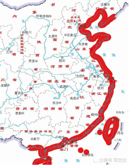 中国现代海防的根本是远洋作战?剑指深蓝,浅谈远洋与近海之争!