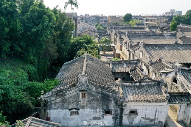 航拍广东揭阳,原来潮汕乡村像古代皇城,游客常年不多