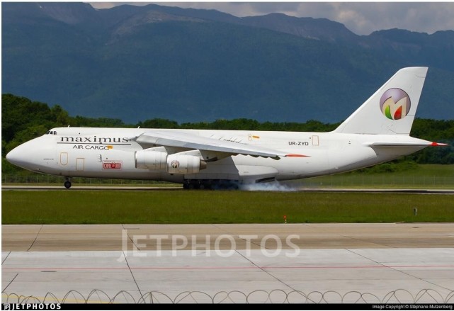 400吨级的空中钢铁巨兽,安-124"鲁斯兰"运输机