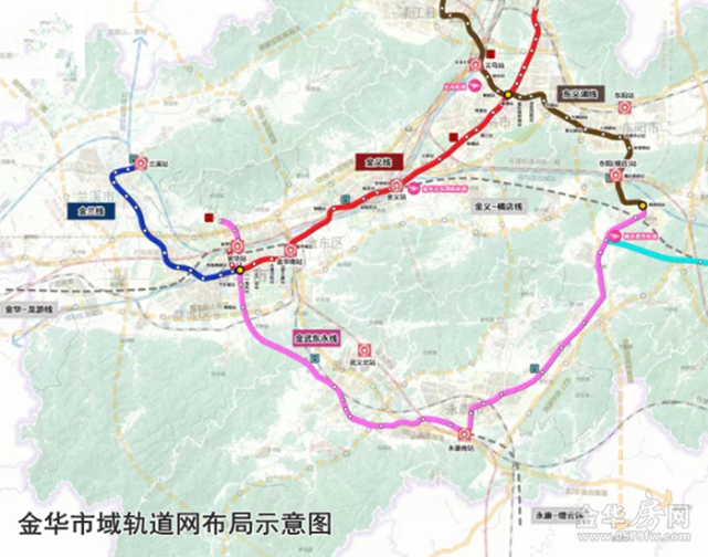 线路基本走向为:金华市金华山旅游经济区,市开发区,婺城区,武义县中心