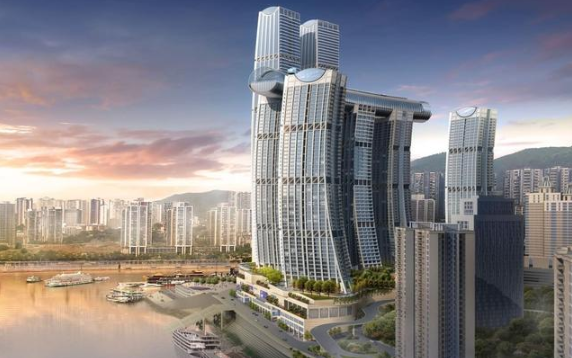 重庆耗资240亿,建造的第一大的来福士广场,引万千游客