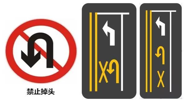 补充:在路段上遇单,双黄实线,是禁止跨越的,不允许掉头.