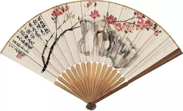 吴昌硕扇面作品