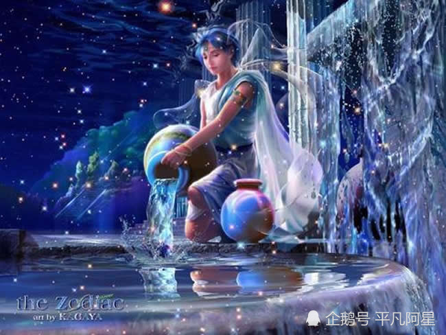 水瓶座的由来,星座性格,卡妙黄金圣斗士守护水瓶宫-黄道星座之第十一
