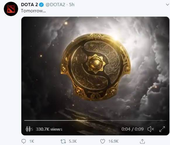 dota2官方:ti10勇士令状明日上线!