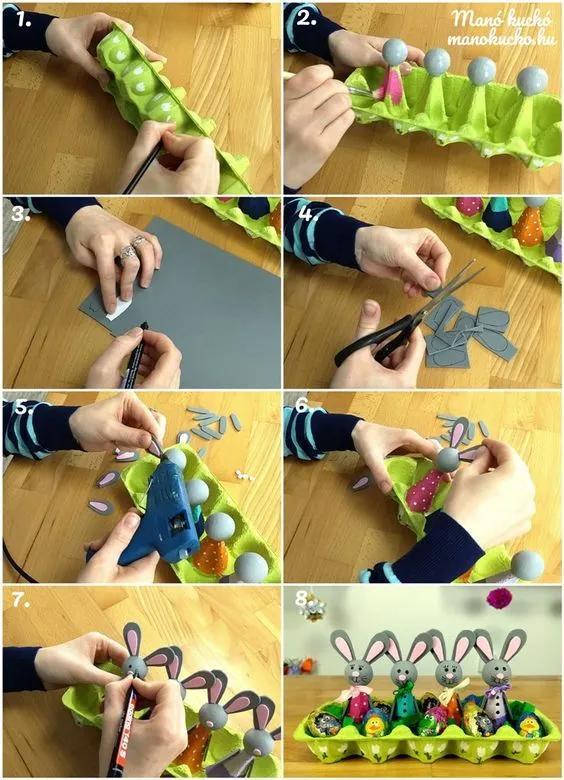 儿童手工课作业合集:鸡蛋托变废为宝做实用小物,幼儿园手工教程