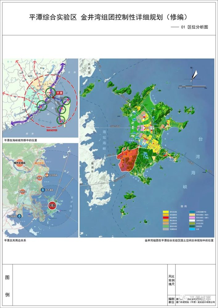 2020～2025平潭金井新城详细控规