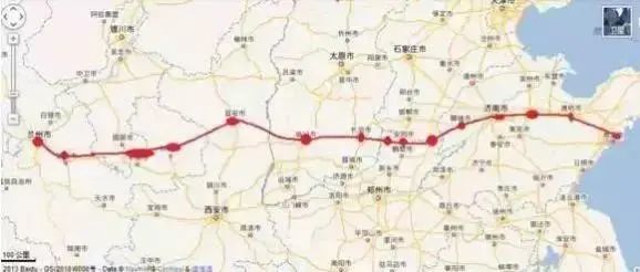 6公里 起点位于太焦高铁长治东站 途经潞城,黎城,涉县,武安,邯郸 终点