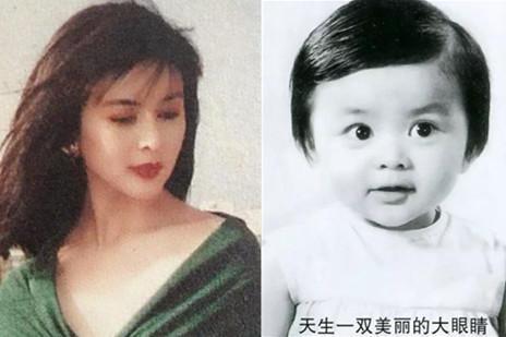 老牌香港女神童年照,王祖贤,黎姿丑哭,关之琳从小就是美人胚!