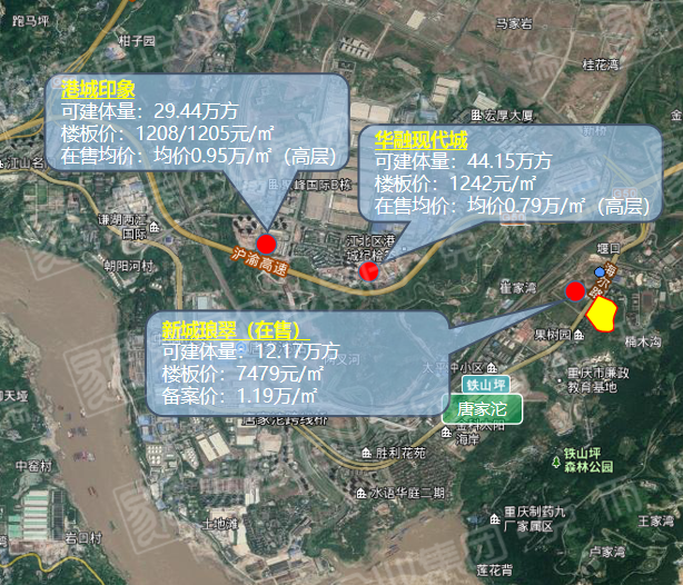 规划用途:二类居住用地土地面积:65922(99亩)总计容建筑面积:98883