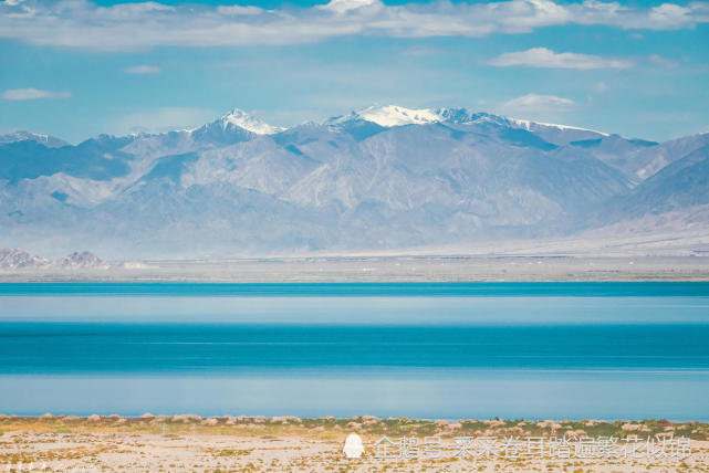 青海小柴旦湖的美丽风景