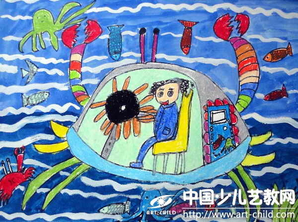 海底世界儿童画 您想看的儿童画这里都有