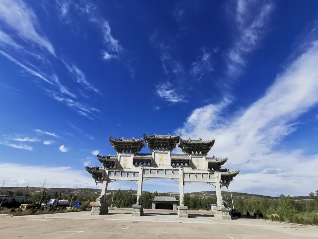 横山区陈家沟石佛古寺,气势恢宏,堪称陕北名刹