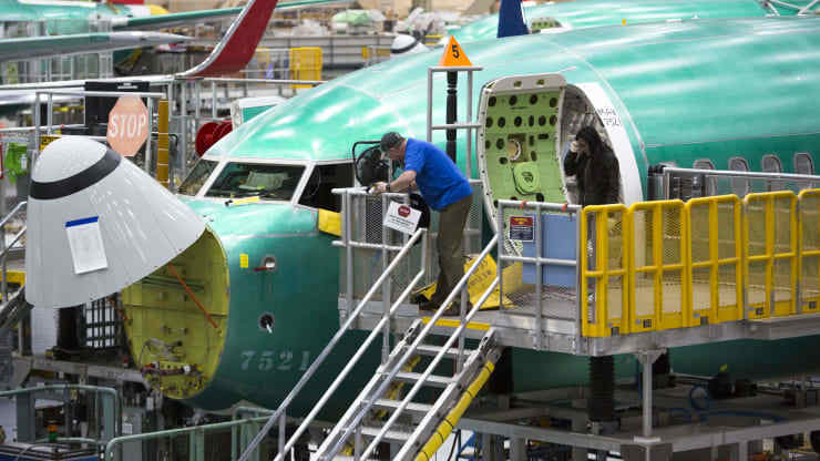 [今天国际股票股吧]波音逐步重启737 Max生产 盘后股价大涨超4%